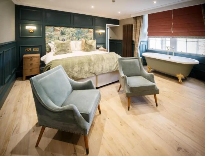 Bed and Breakfast Aynsome Manor Cartmel Zimmer foto